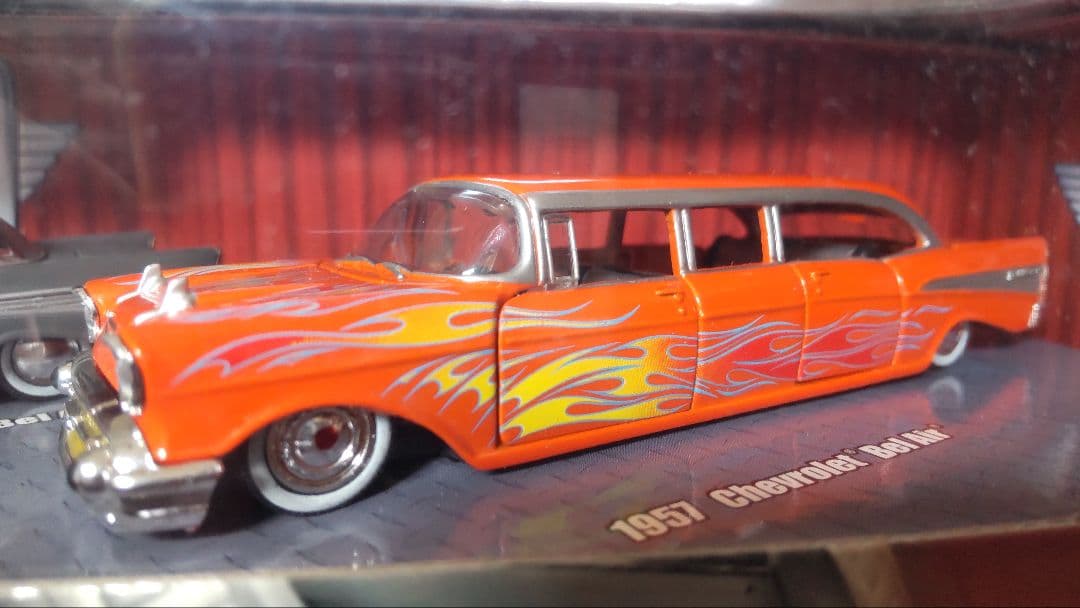 M2machines 1957 Chevrolet Bel Air 3台セット