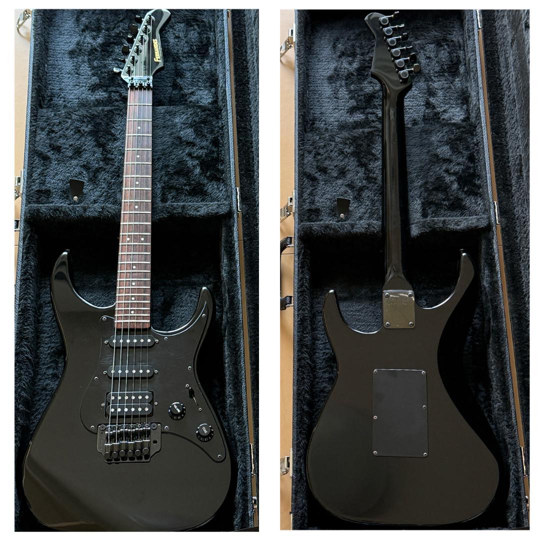 【メンテ済】86年製 FERNANDES FR-55 Black アルダーボディ