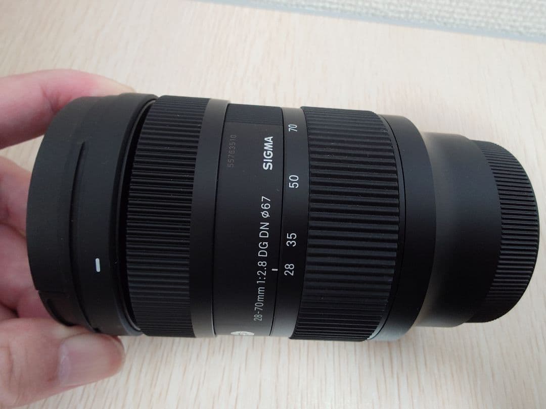 SIGMA 28-70mm F2.8 DG DN レンズ（Eマウント）