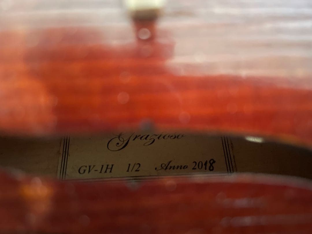 グラッツィオーゾ　分数バイオリン　1/2 Grazioso