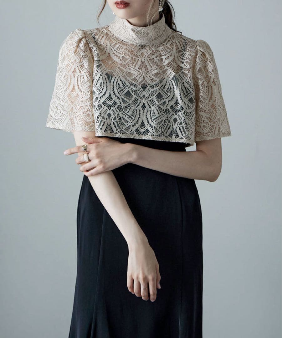 【etoll. 】3wayレースボレロ&マーメイドキャミドレス