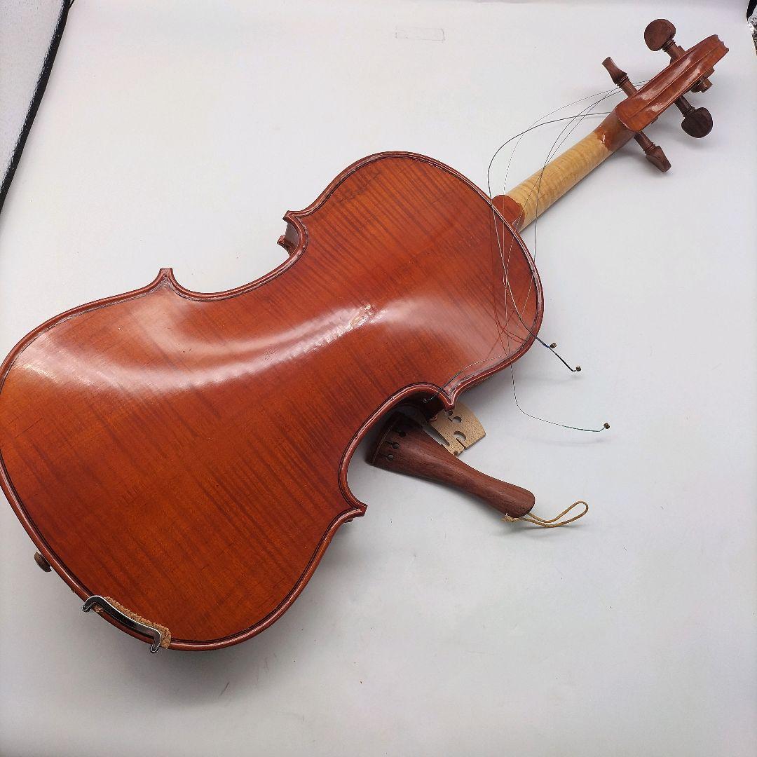中華製◆木製バイオリン ケース付き 現状引渡　未整備　動作未確認