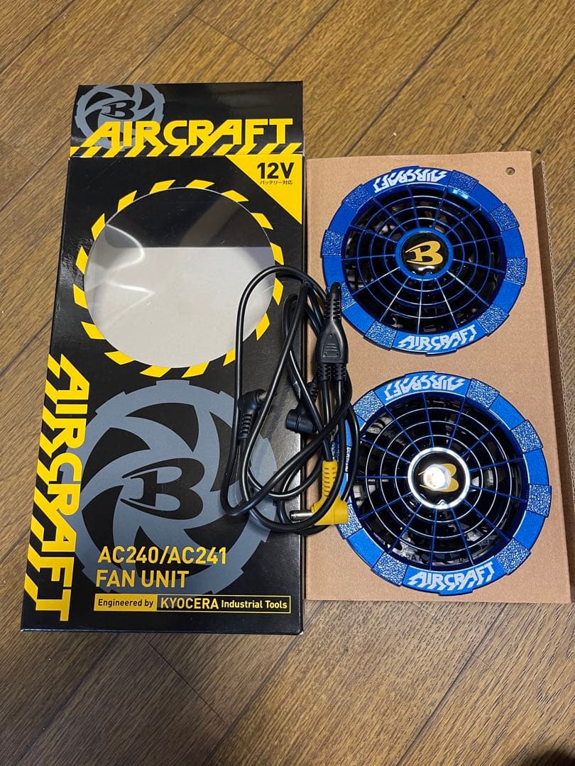 バートル エアークラフト　空調服、バッテリー、ファンセット