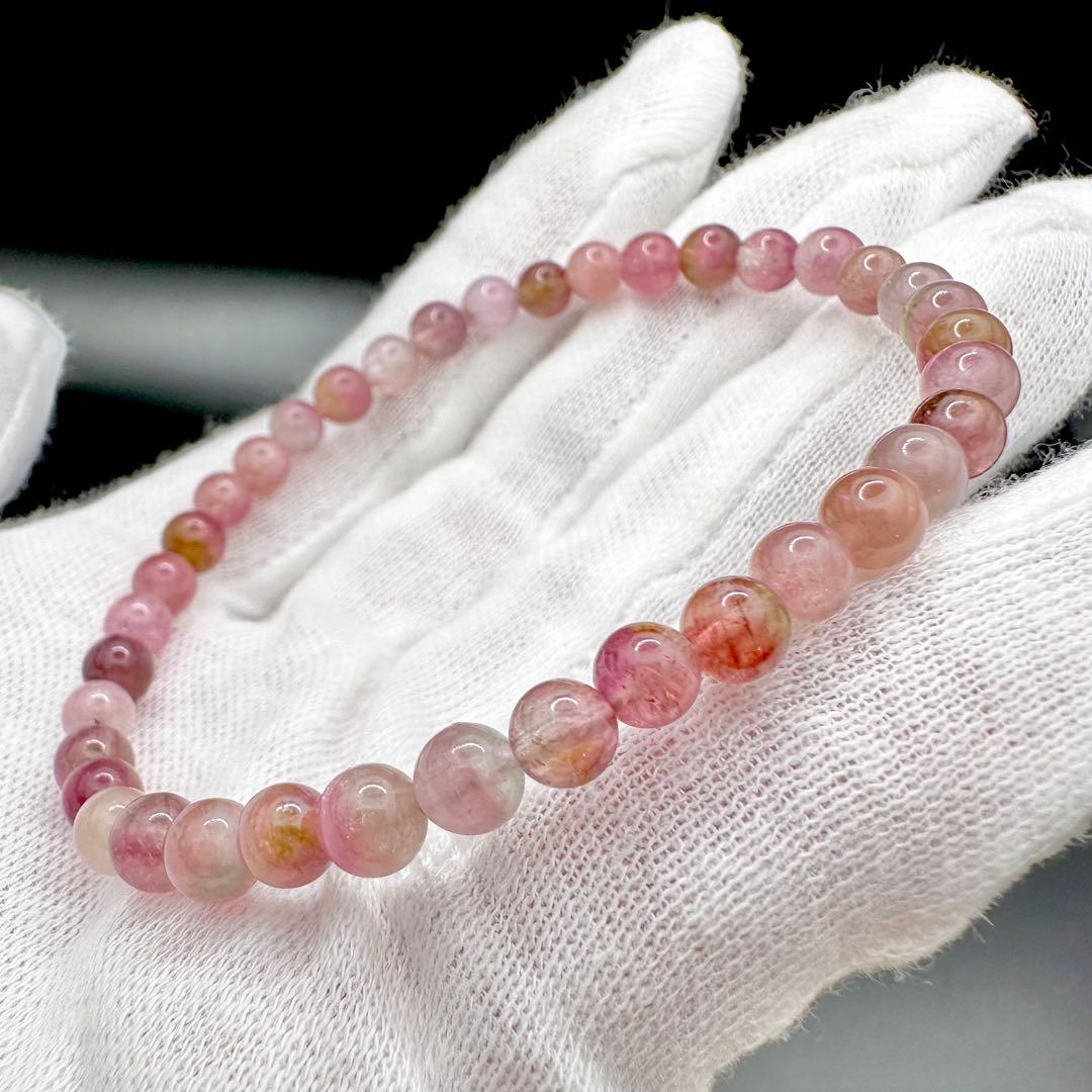 ピンクトルマリン　ブレスレット