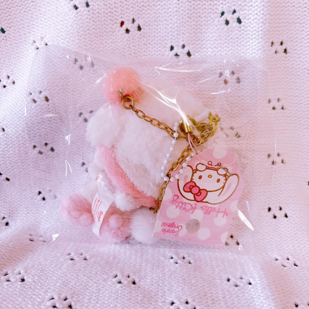 サンリオ　 ハローキティ　うさぎルームウェア　シリーズ　ぬいぐるみ　マスコット