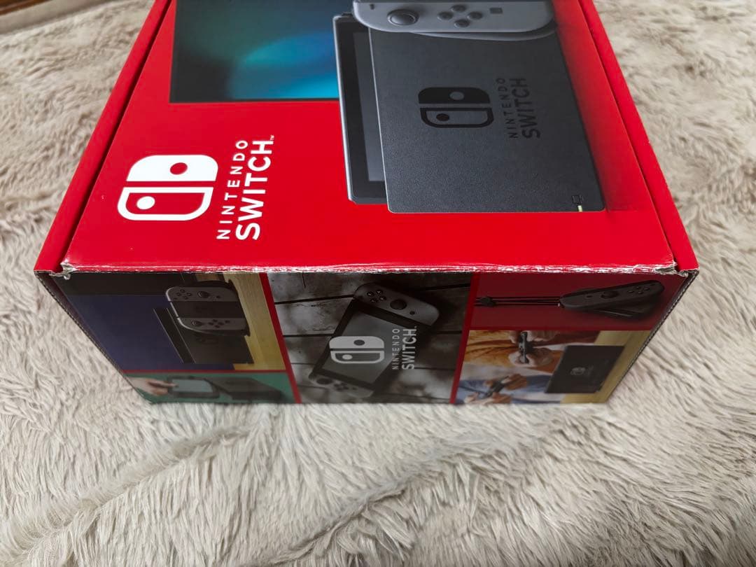 m*様 Nintendo Switch 本体 グレー Joy-Con付き