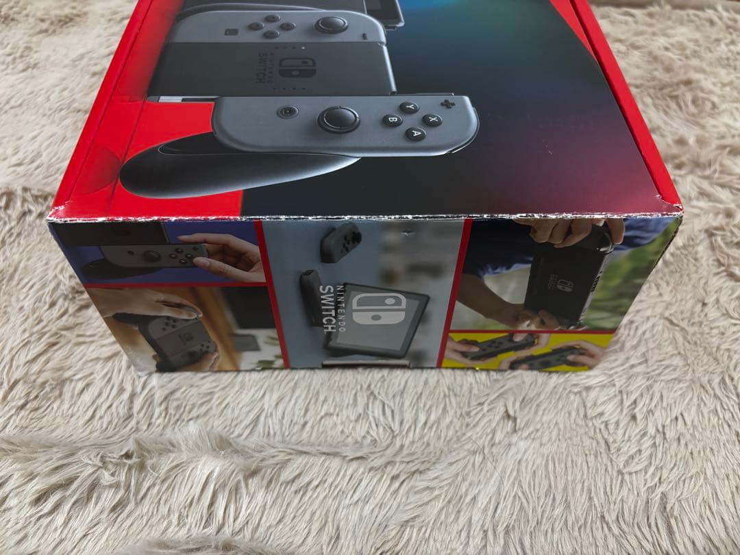 m*様 Nintendo Switch 本体 グレー Joy-Con付き