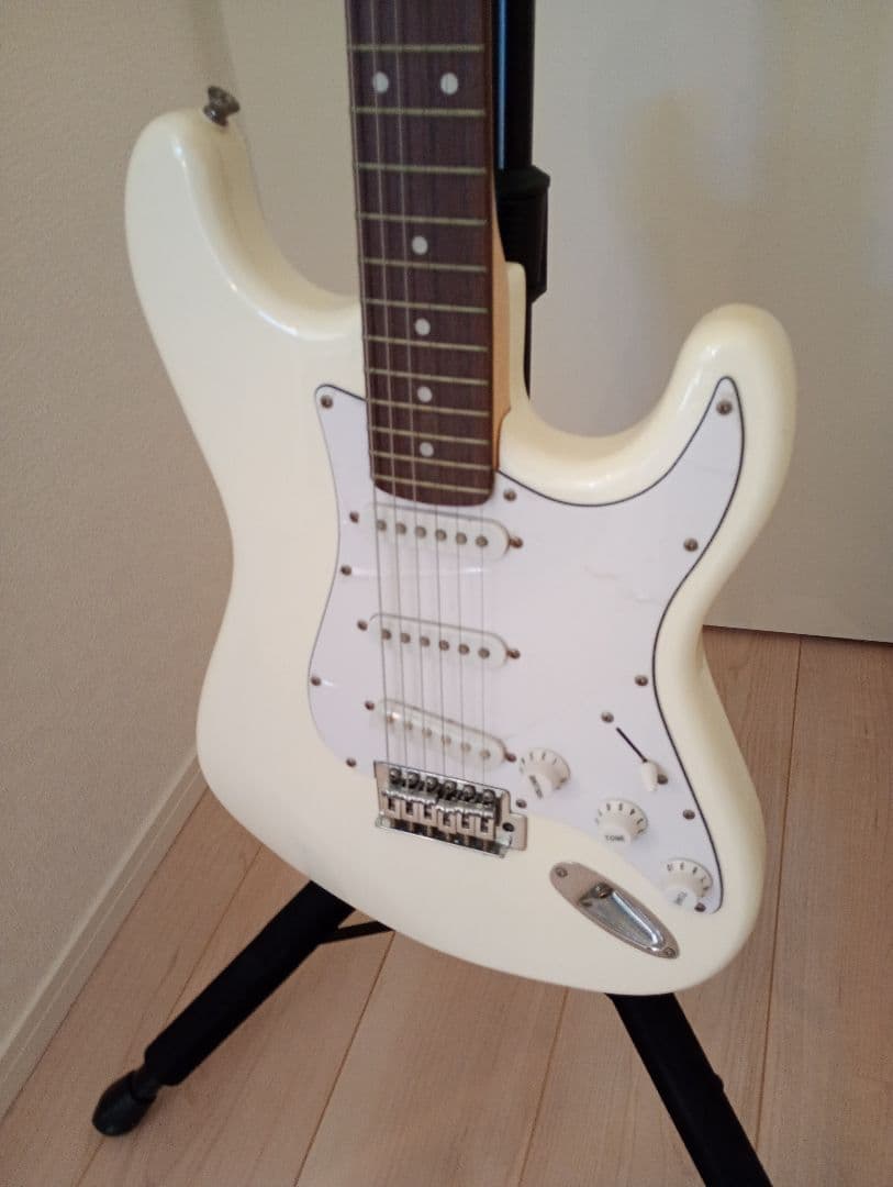 SELDER　セルダー　ストラト　ホワイト　中古　美品③
