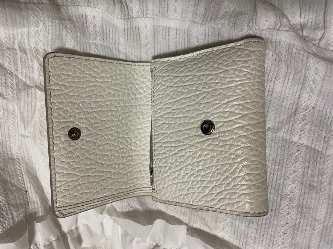 Madison Margiela 三つ折り財布 白