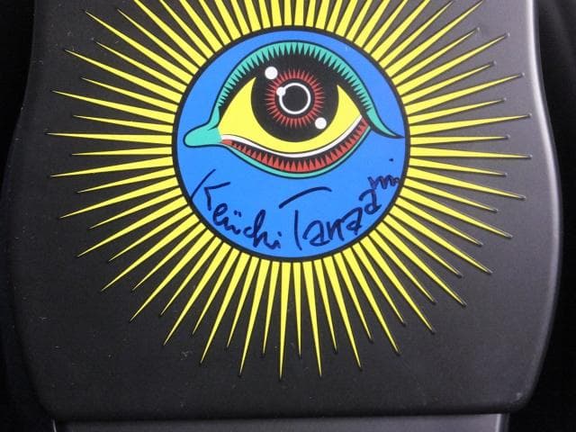 現代美術 田名網敬一　直筆サイン『BE@RBRICK 1000％黒』1205A