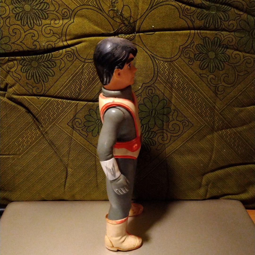 バンダイシルバー仮面ソフビグレー成型