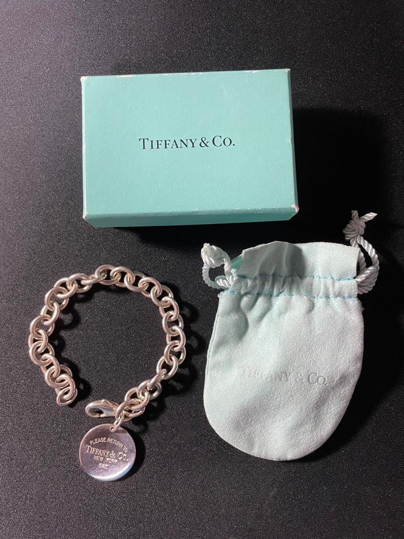 Tiffany リターントゥティファニーラウンドタグ ブレスレット
