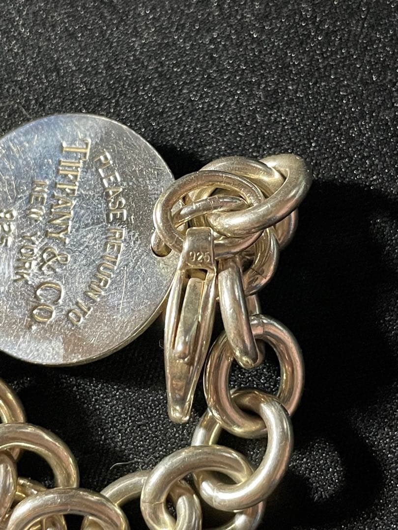 Tiffany リターントゥティファニーラウンドタグ ブレスレット