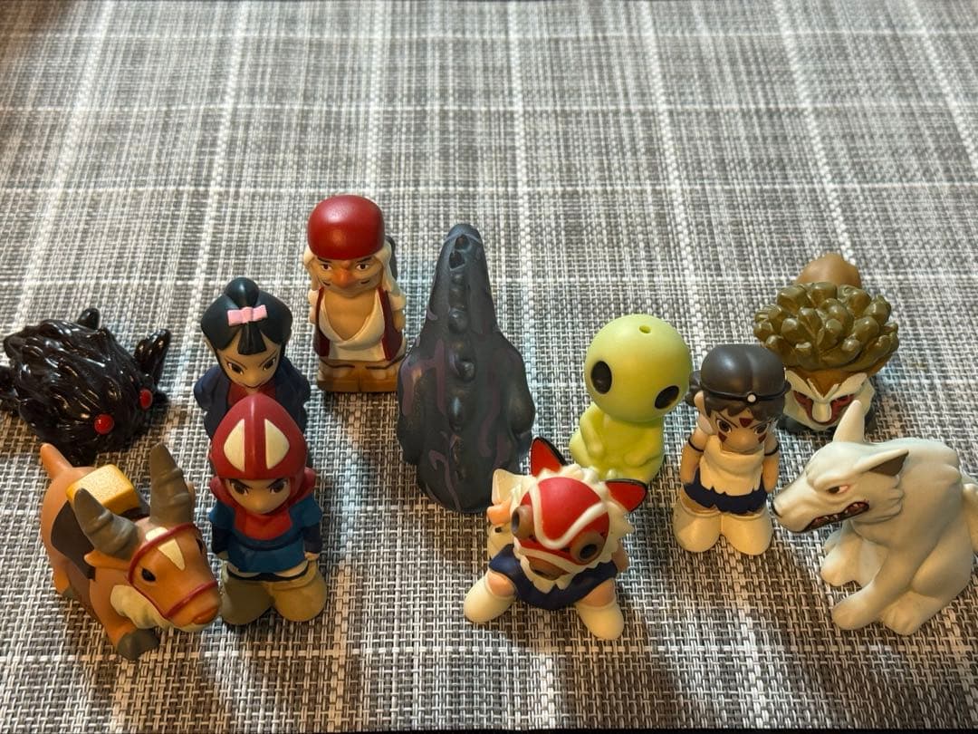 スタジオ ジブリ もののけ姫 指人形 11体セット