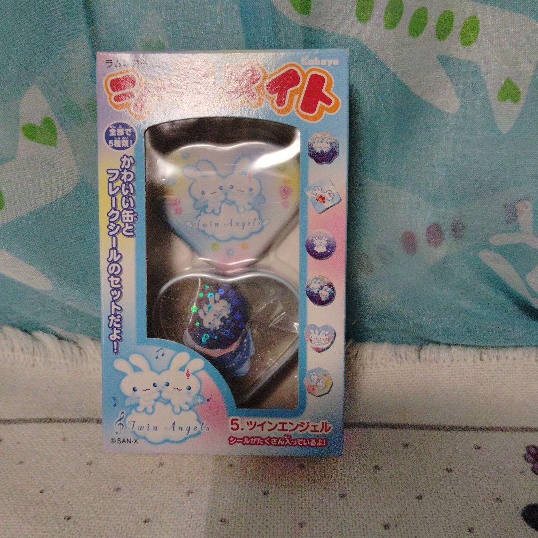 Twin Angels 　缶 シールメイト　フレークシール　ツインエンジェル