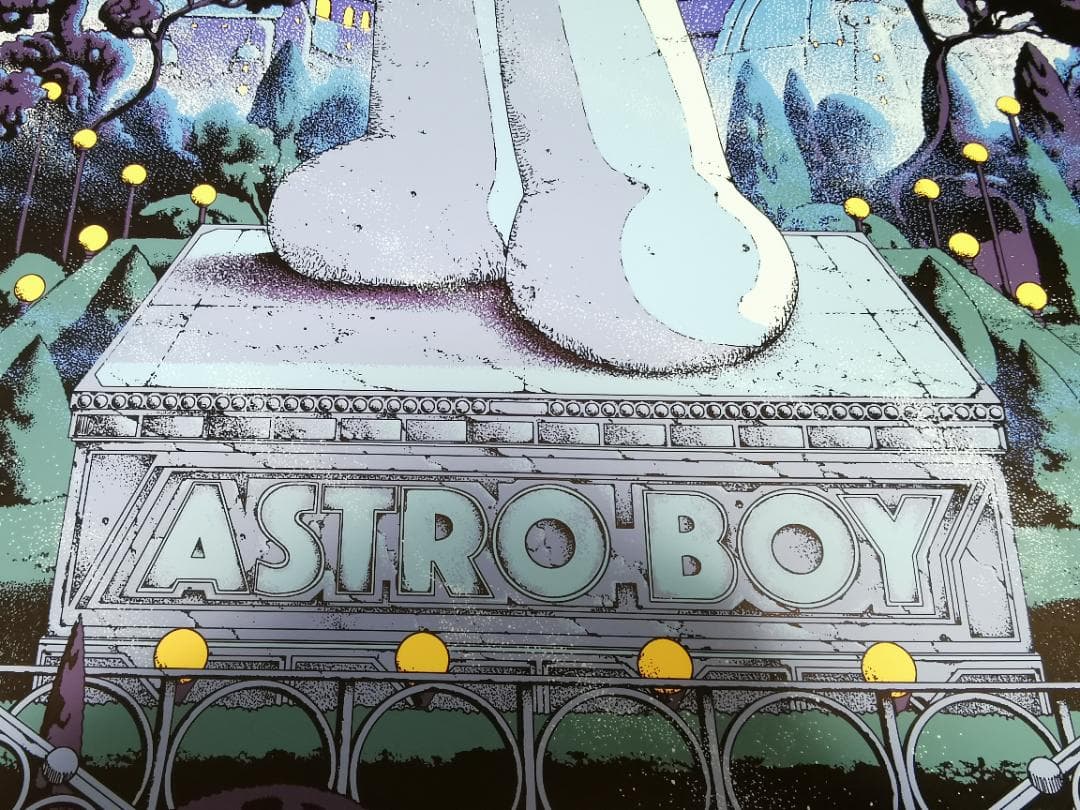 鉄腕アトム、特大限定ポスター（150枚限定販売、手塚治虫、Kilian Eng）