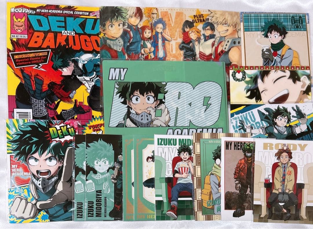 【2~9枚目あり‼️】 僕のヒーローアカデミア ヒロアカ 緑谷出久 大量まとめ売り