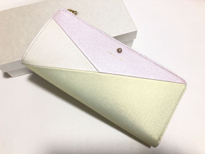 新品　ルリア4℃ 長財布　ガーデンパーティ　L字ファスナー　財布