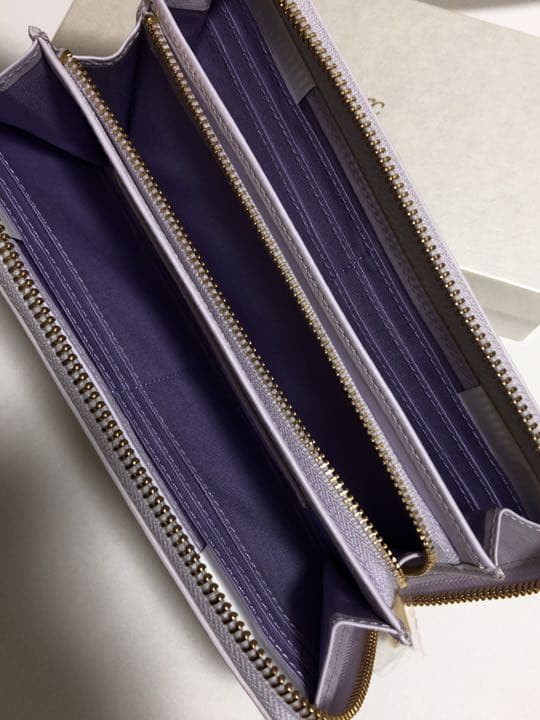 新品　ルリア4℃ 長財布　ガーデンパーティ　L字ファスナー　財布