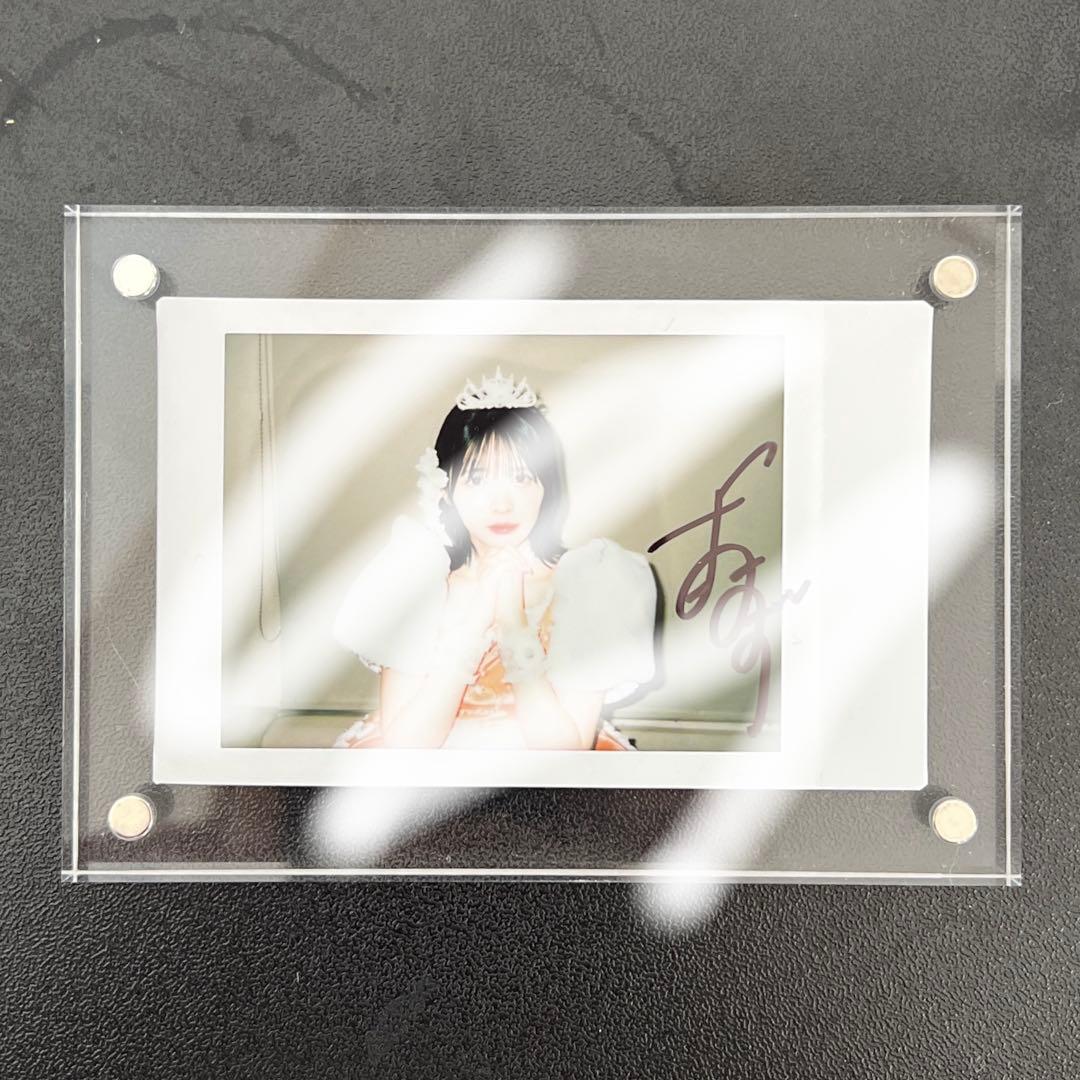 FRUITS ZIPPER 鎮西寿々歌 ケーキ衣装 直筆サイン入りチェキ