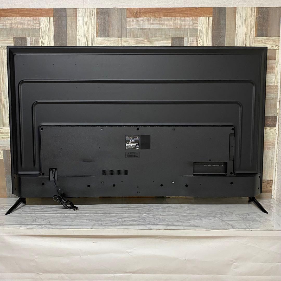 即日受渡❣️全国送料込 3年前購入アイリスオーヤマ65インチ4k液晶ディスプレイ