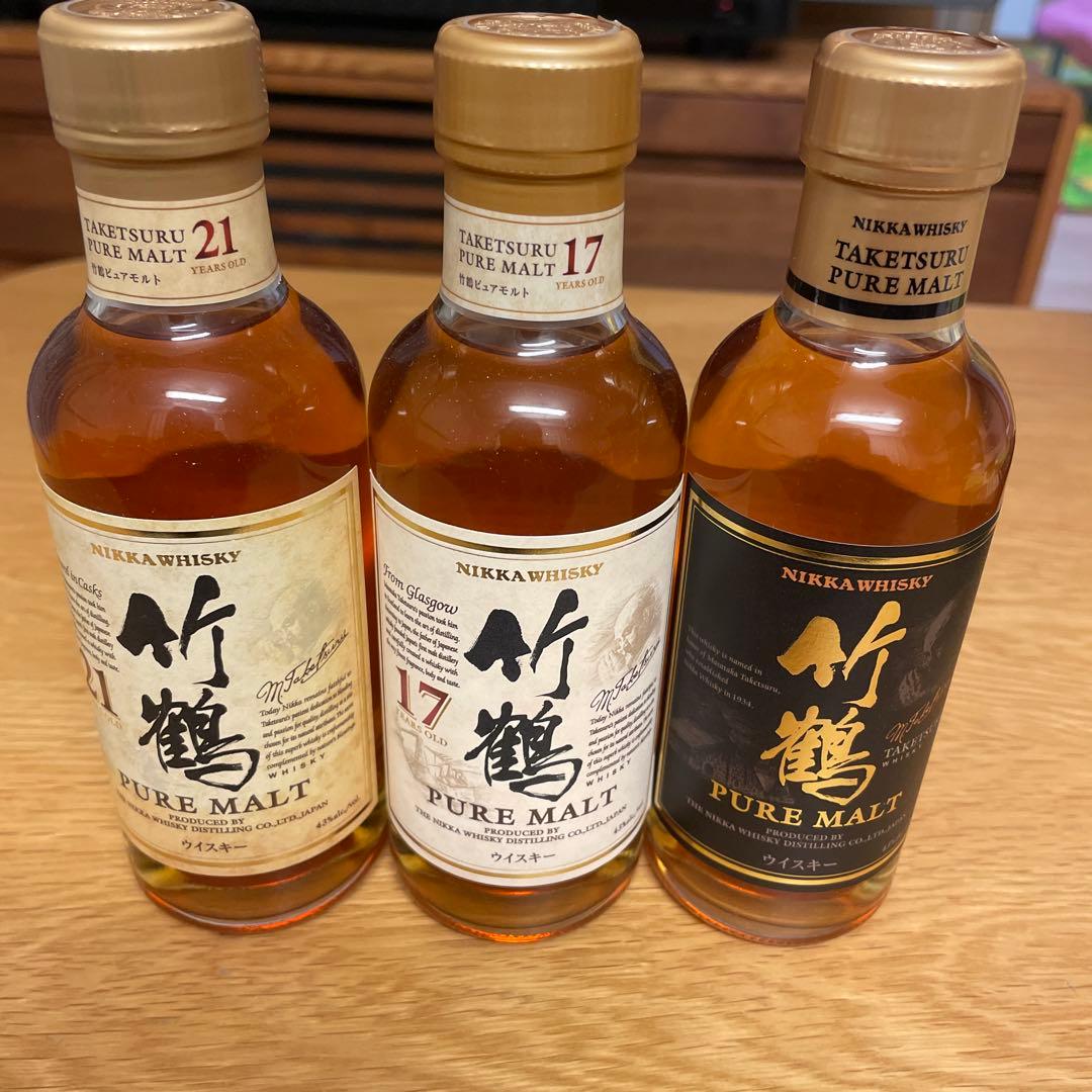 NIKKA WHISKY 竹鶴ウイスキーセット 180ml