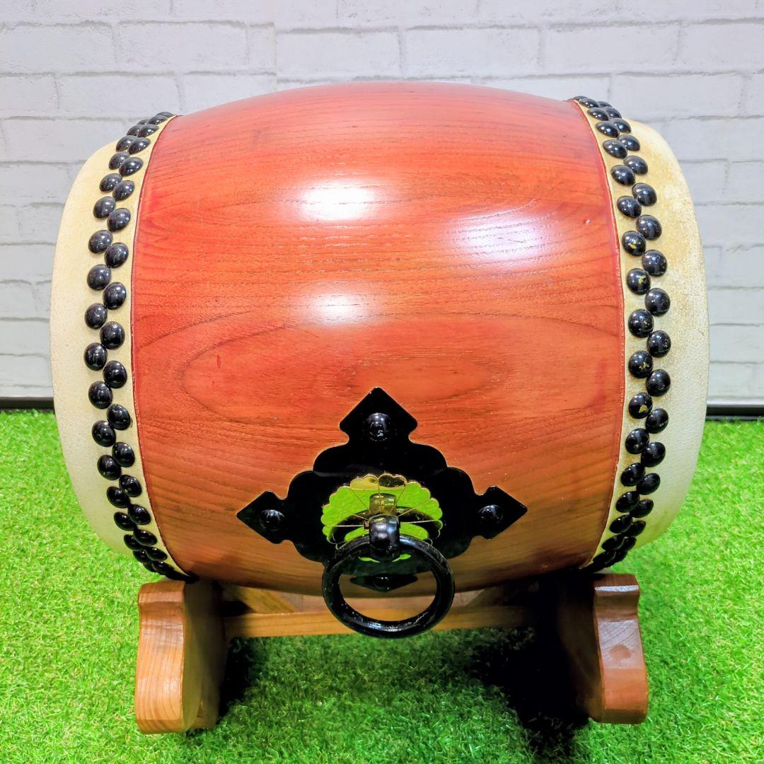 【美品】 和太鼓　長胴太鼓　1尺　伝統芸能