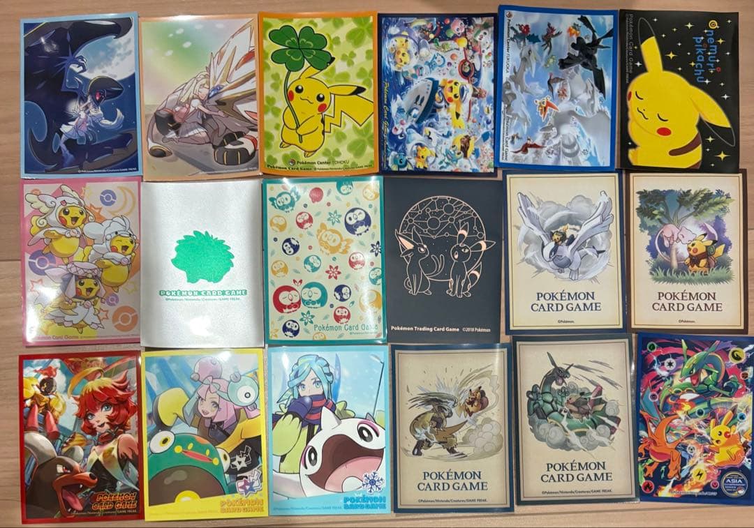 ポケモン デッキシールド スリーブ 185種類