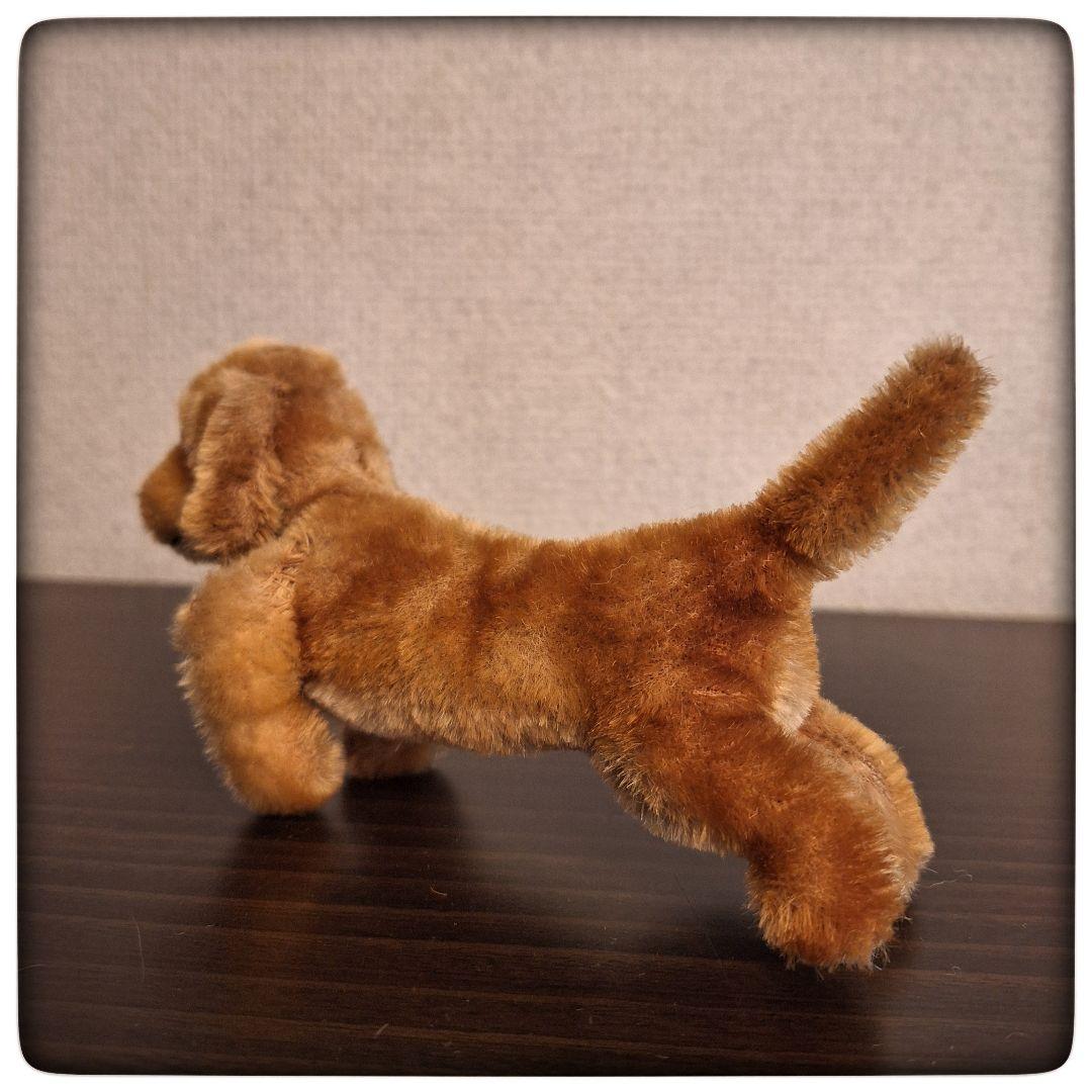 【希少 ミニチュアダックス 13cm】ヴィンテージ ポンチ目 ぬいぐるみ ココア