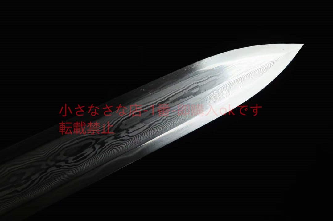 黒い魚の皮の青い衣の剣 古兵器 武具　刀装具　日本刀　模造刀 居合刀