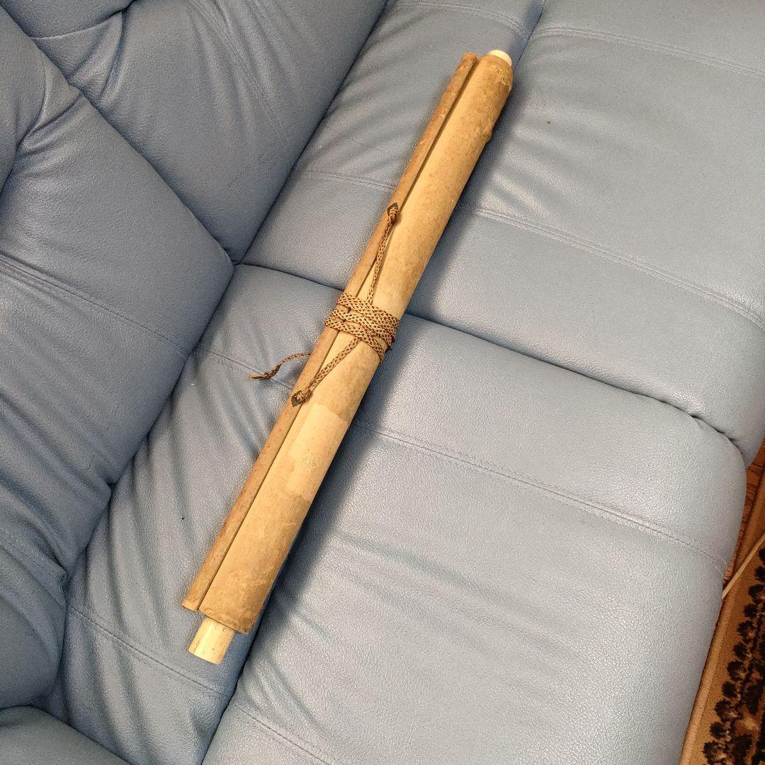 【新春 週末特価】掛け軸　花　鳥　日本画　花鳥　絵の部分綺麗な状態です　印有り