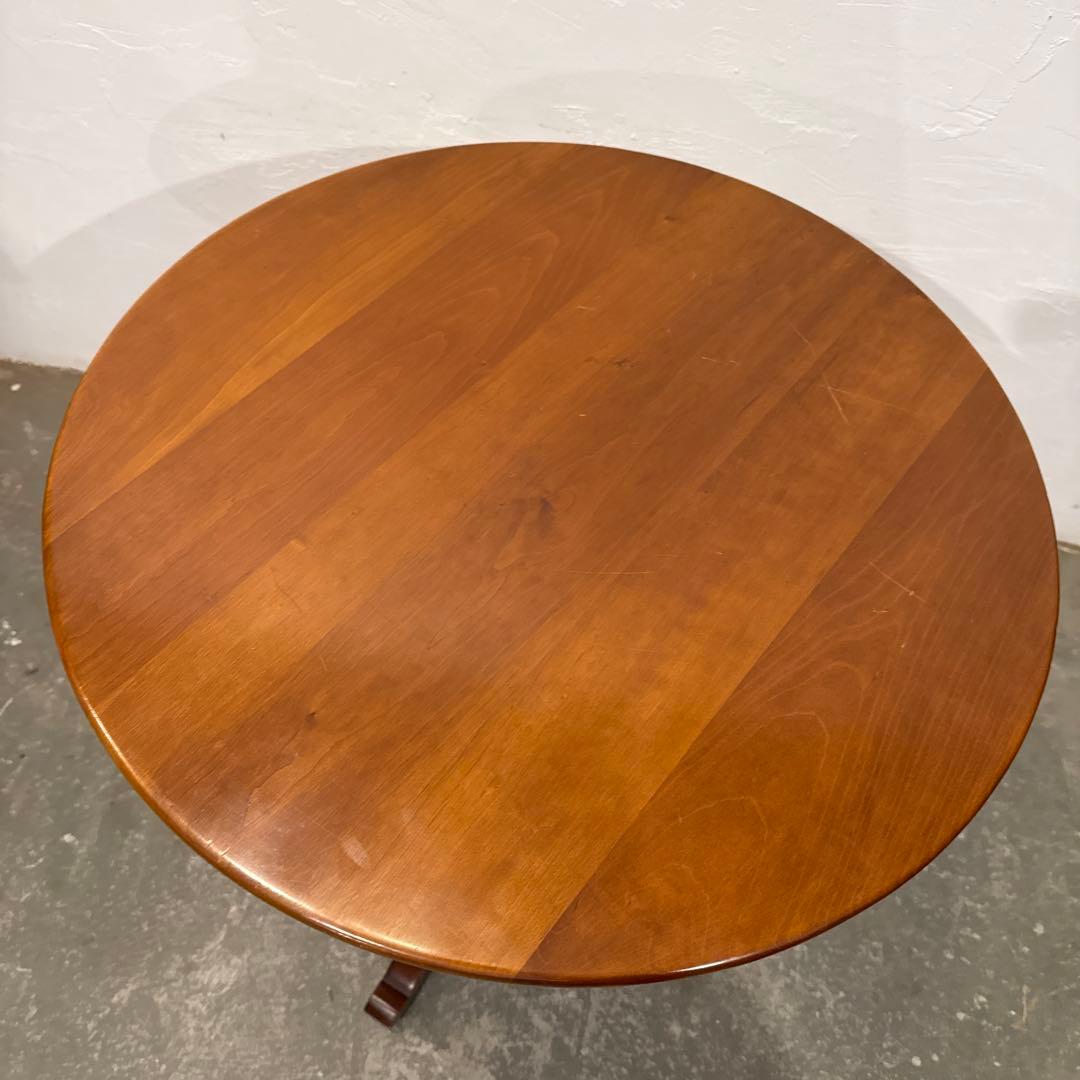 ヴィンテージ　コーヒーテーブル　木製サイドテーブル　フランス