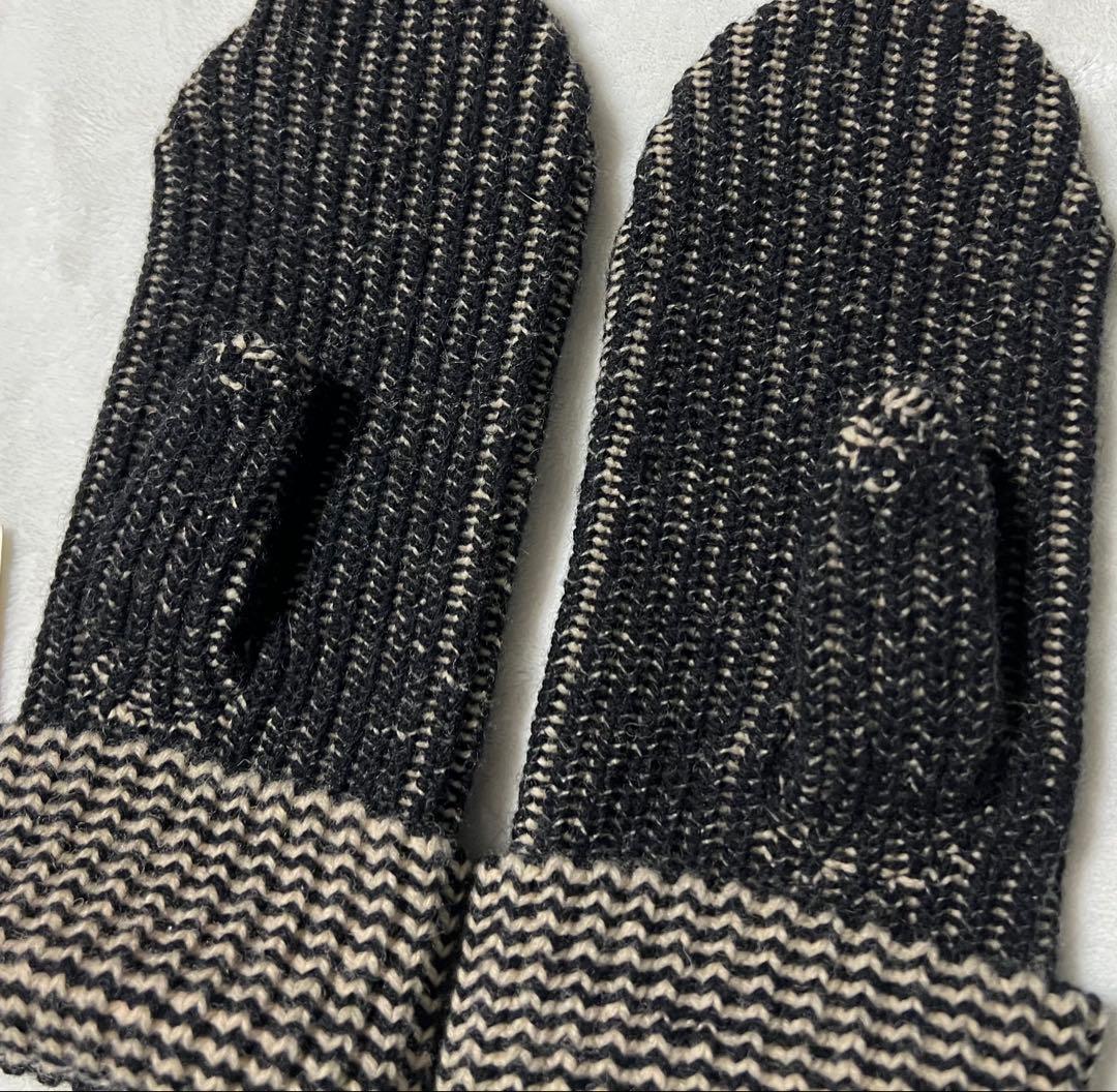 新品 RRL ダブルアールエル ウール ミトン グローブ 手袋 ラルフローレン