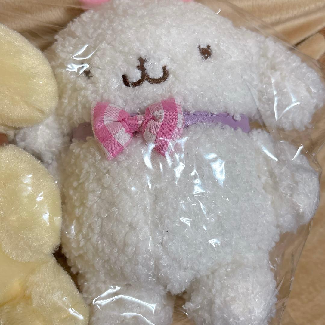 ポムポムプリン ポーズがとれる お着替え ぬいぐるみ