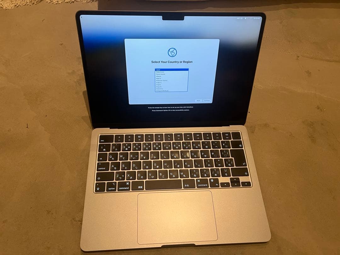 値下げ【美品】512GB MacBookAirM2 13.6インチスペースグレイ