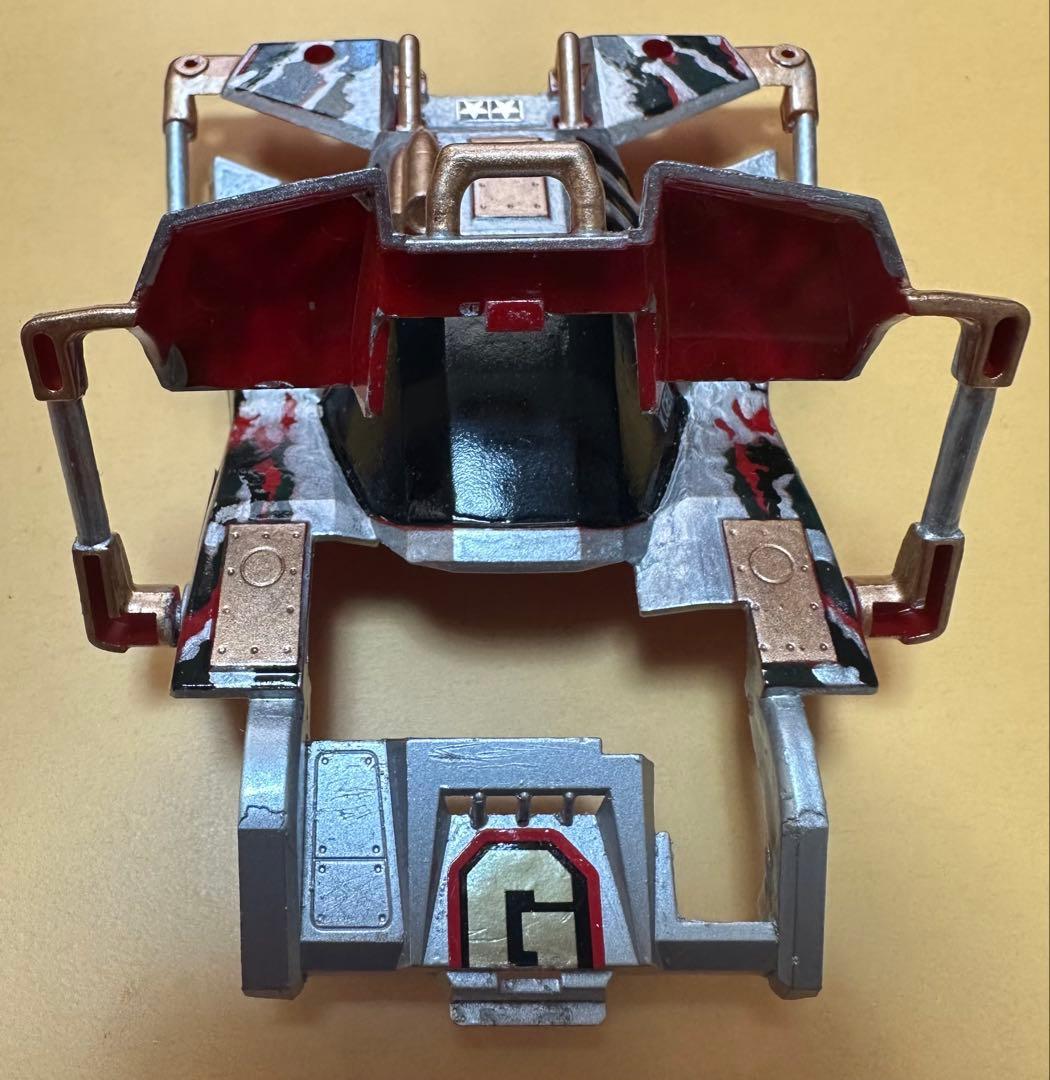 ミニ四駆 オリジナル塗装品 ブロッケンギガントG MINI 4WD 銀