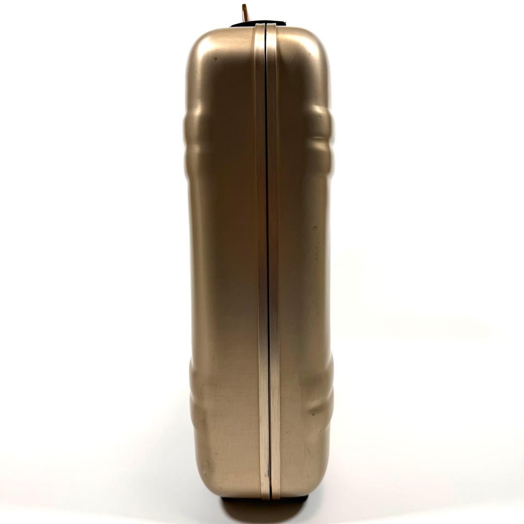 【希少色】ゼロハリバートン　アタッシュケース　ダイヤルロック　シャンパンゴールド