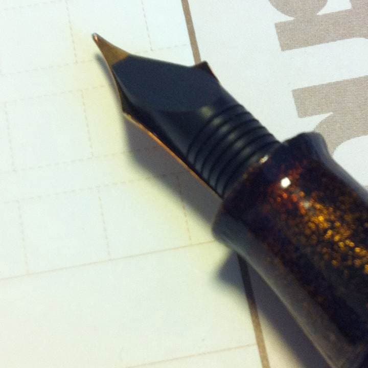 手作り万年筆  インキ止め式