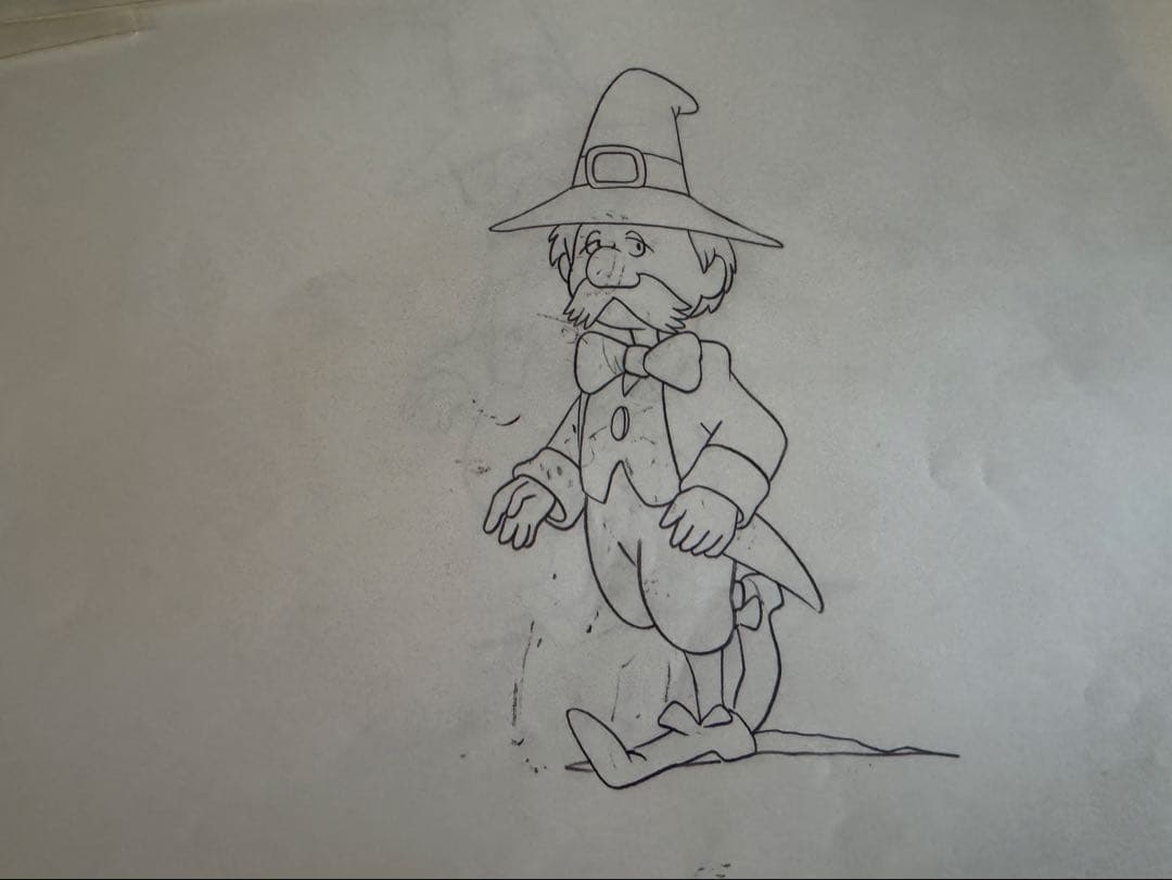 アニメ　ニルスのふしぎな旅セル画、工程表、オリジナル画