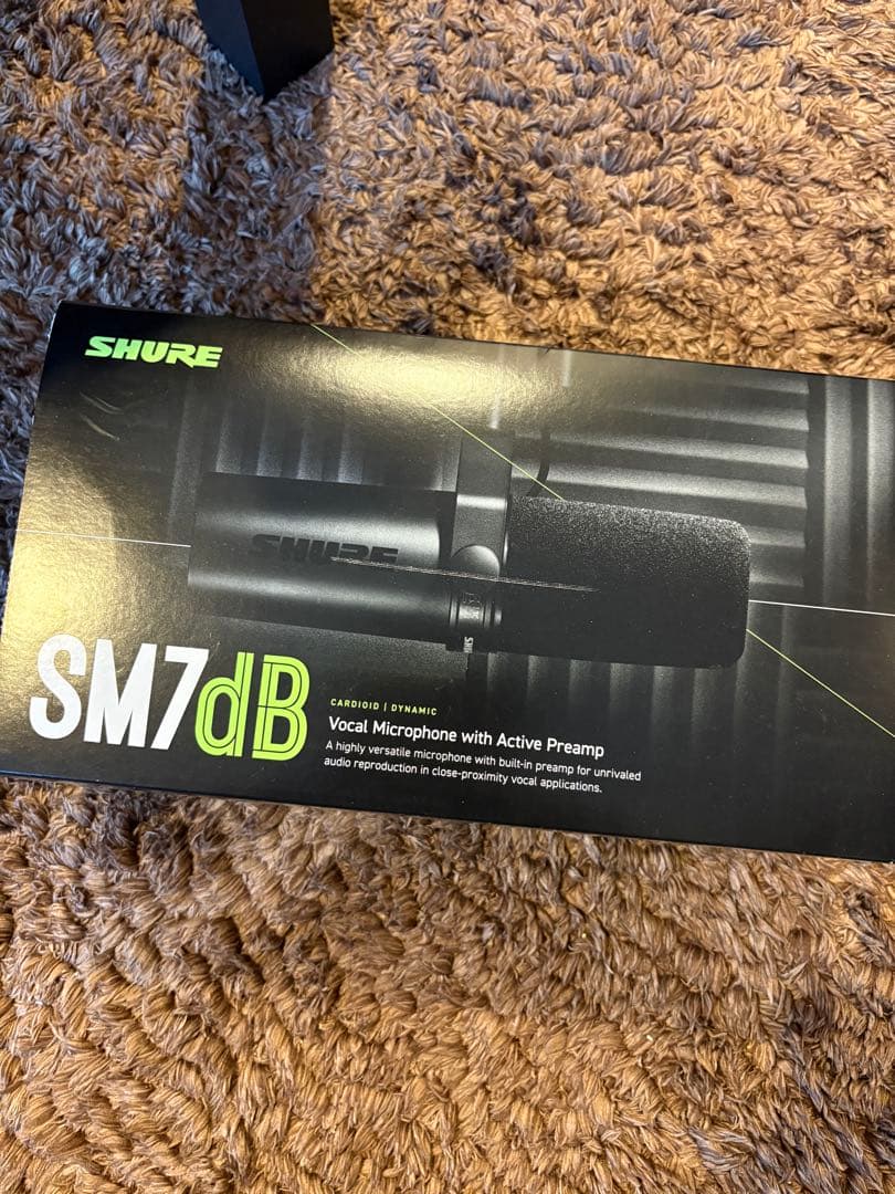 配信機器・PA機器・レコーディング機器 shure sm7db