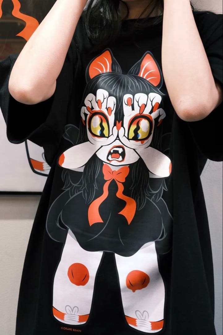 GRAPE BRAIN BEAMS 戦慄！にぎるちゃん 222 黒 XL 箱付