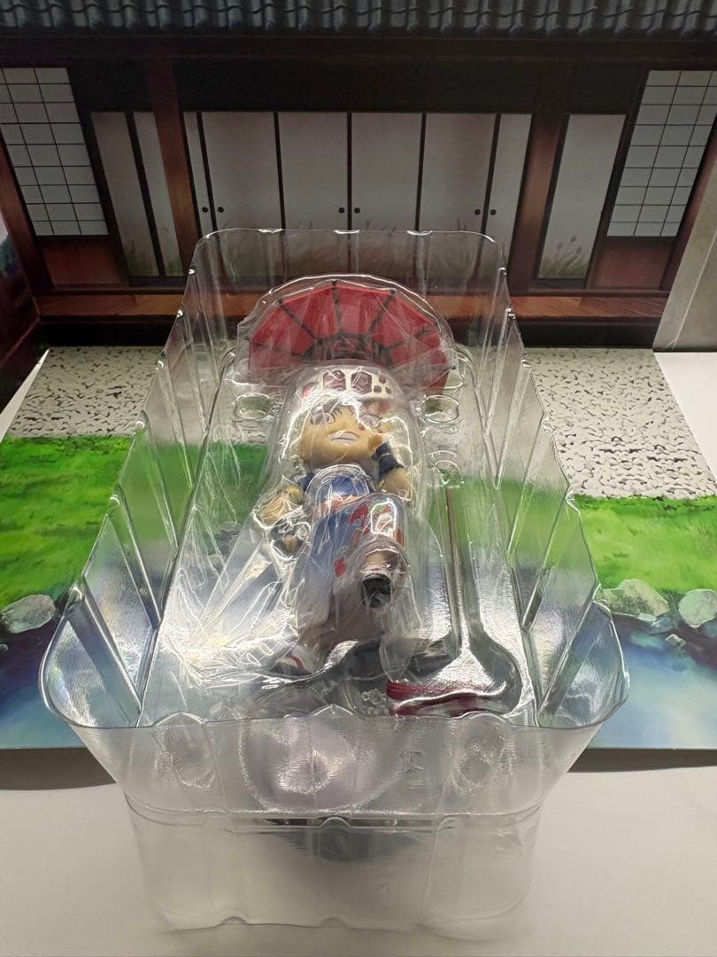 鬼滅の刃 中国限定 梅雨 フィギュア 3点セット 炭治郎 伊之助 天元 背景付き