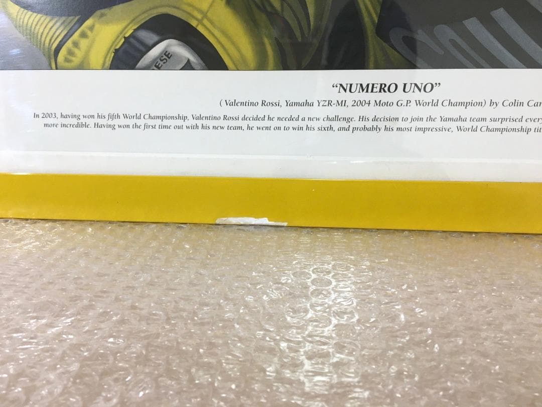 ○ Valentino Rossi 特大ポスター 2004 チャンピオン