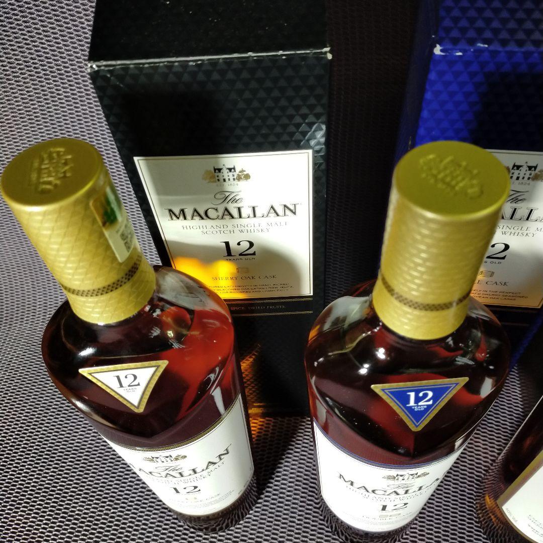マッカラン12年 旧ボトル　他イチローズ モルト　合計4本