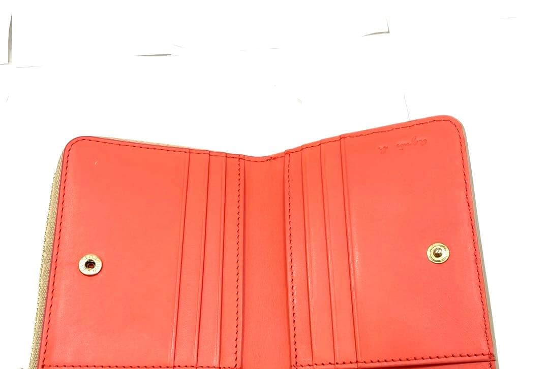 アニエスベー コンパクトウォレット 折り財布 レザー