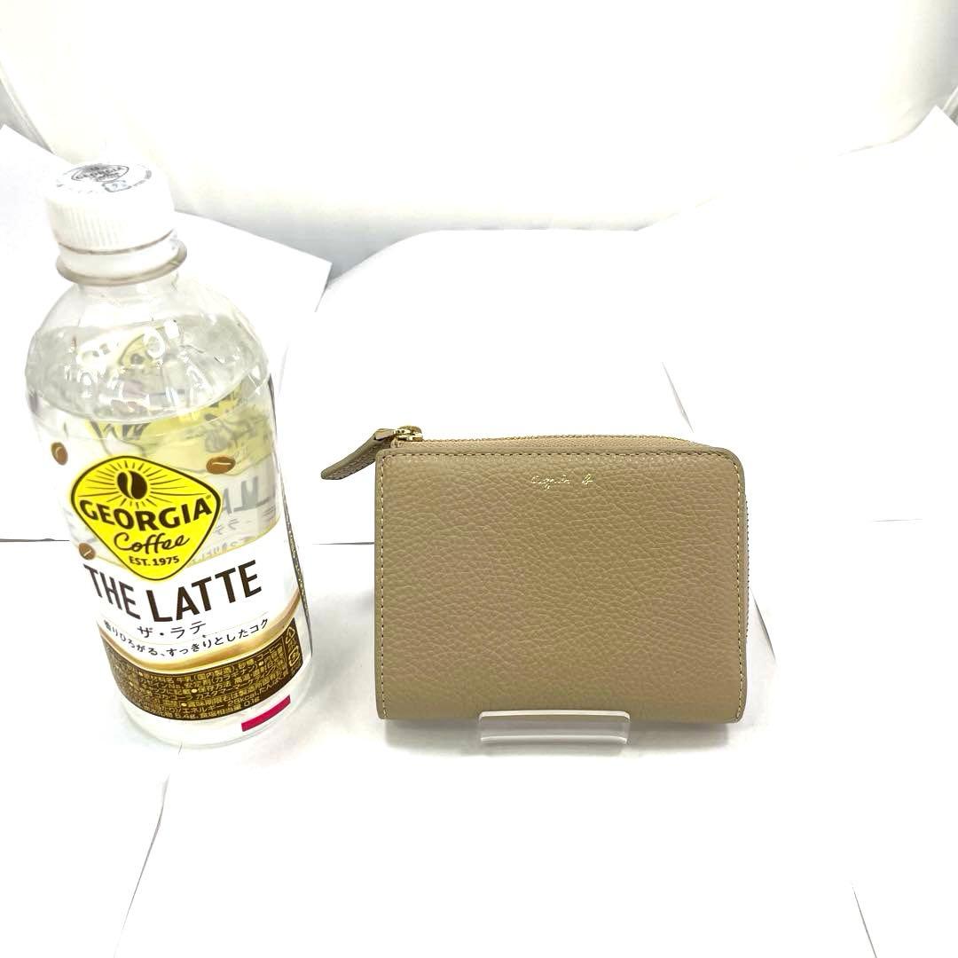 アニエスベー コンパクトウォレット 折り財布 レザー