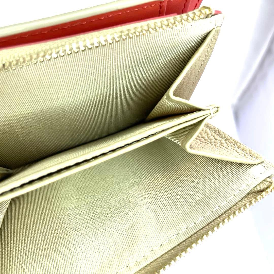 アニエスベー コンパクトウォレット 折り財布 レザー