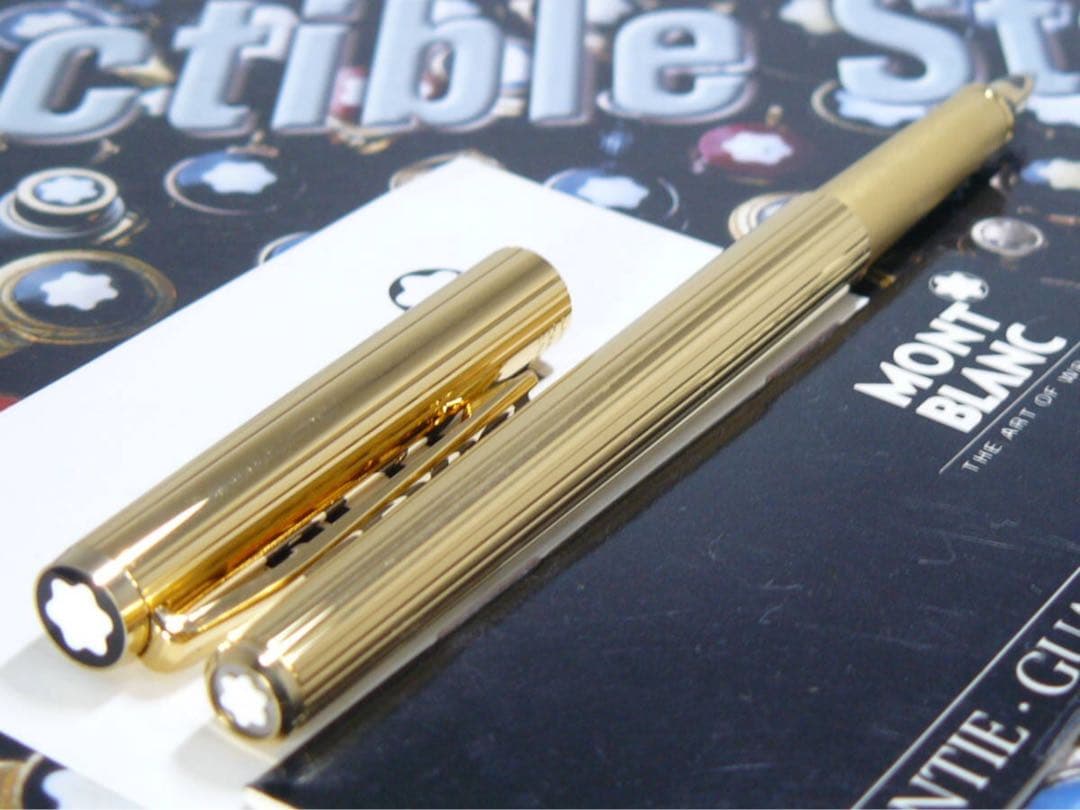 モンブラン　★金運を呼ぶ！黄金の総金張りの価値の高い逸品！★ノブレスNo1347