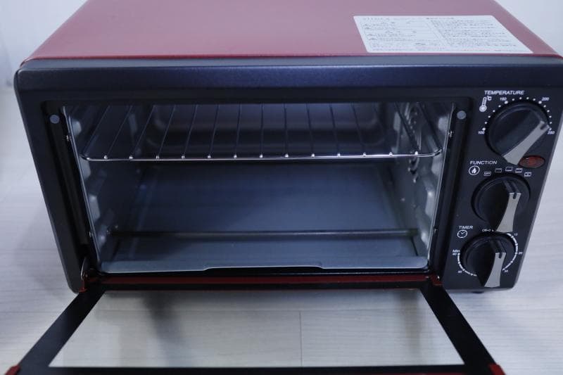 未使用・保管品◆siroca コンベクションオーブン　レッド