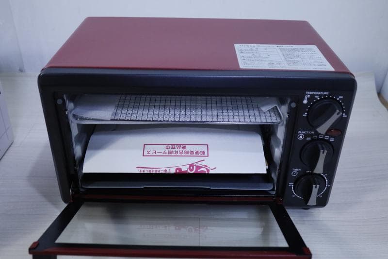 未使用・保管品◆siroca コンベクションオーブン　レッド